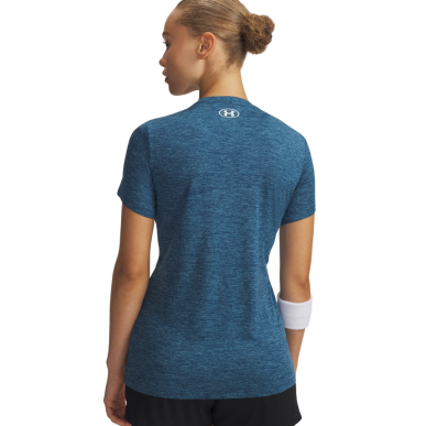 T-Shirt Under Armour femme bleu clair | Rugby Approved Perpignan