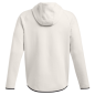 Sweat à capuche beige entièrement zippé Under Armour Sweat à capuche beige entièrement zippé Under Armour