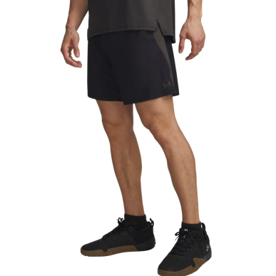 Short Tech™ Vent Under Armour noir sport | Rugby Approved Perpignan