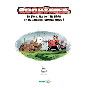 BD Les Rugbymen "En face, ils ont 15 bras et 15 jambes, comme nous !" Tome 8