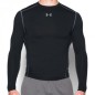 T-shirt à Manches Longues de Compression Under Armour Noir