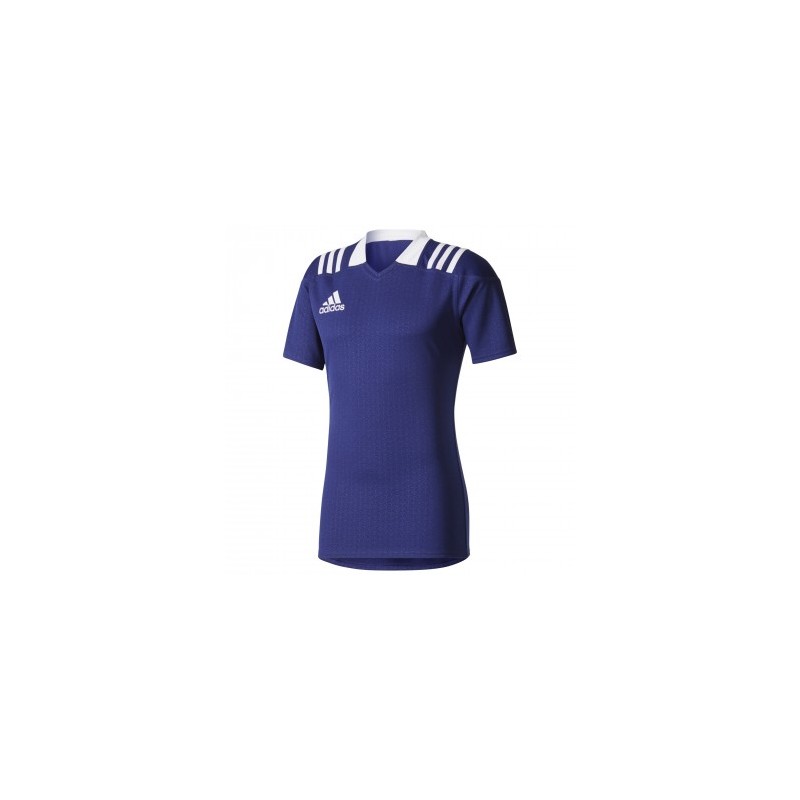 Maillot rugby TW 3S F Adidas bleu foncé